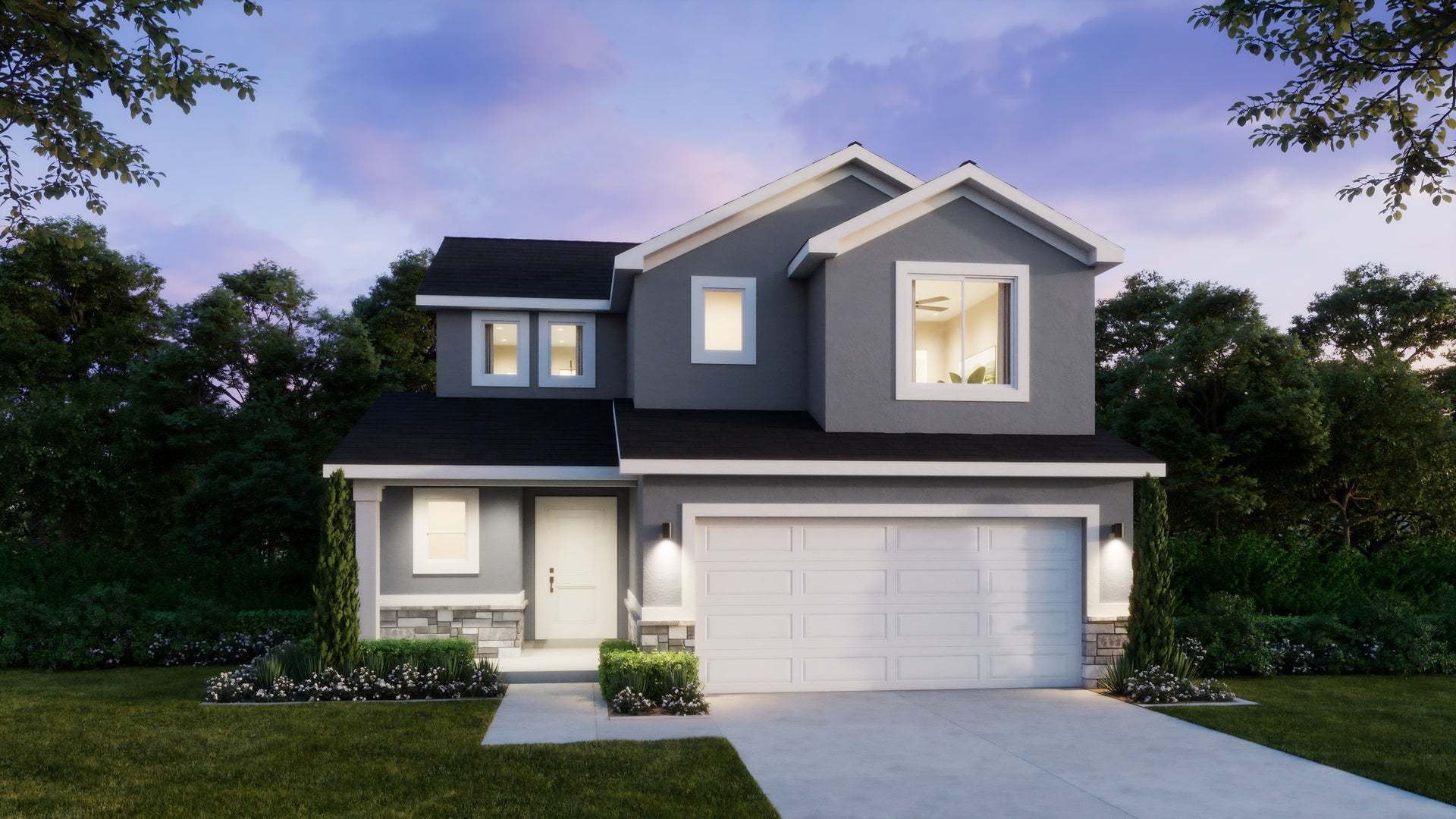 Traditional w/Stucco