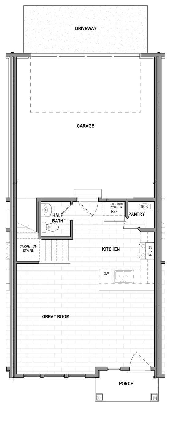 Main Level - Slab on Grade