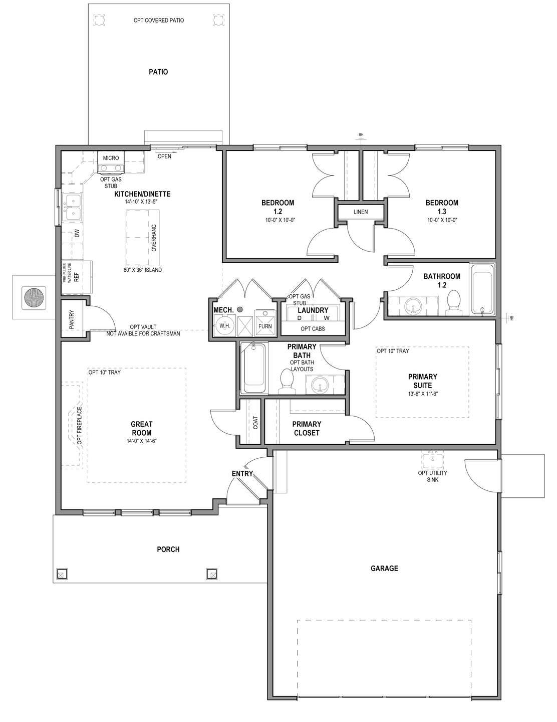 Main Level - Slab on Grade