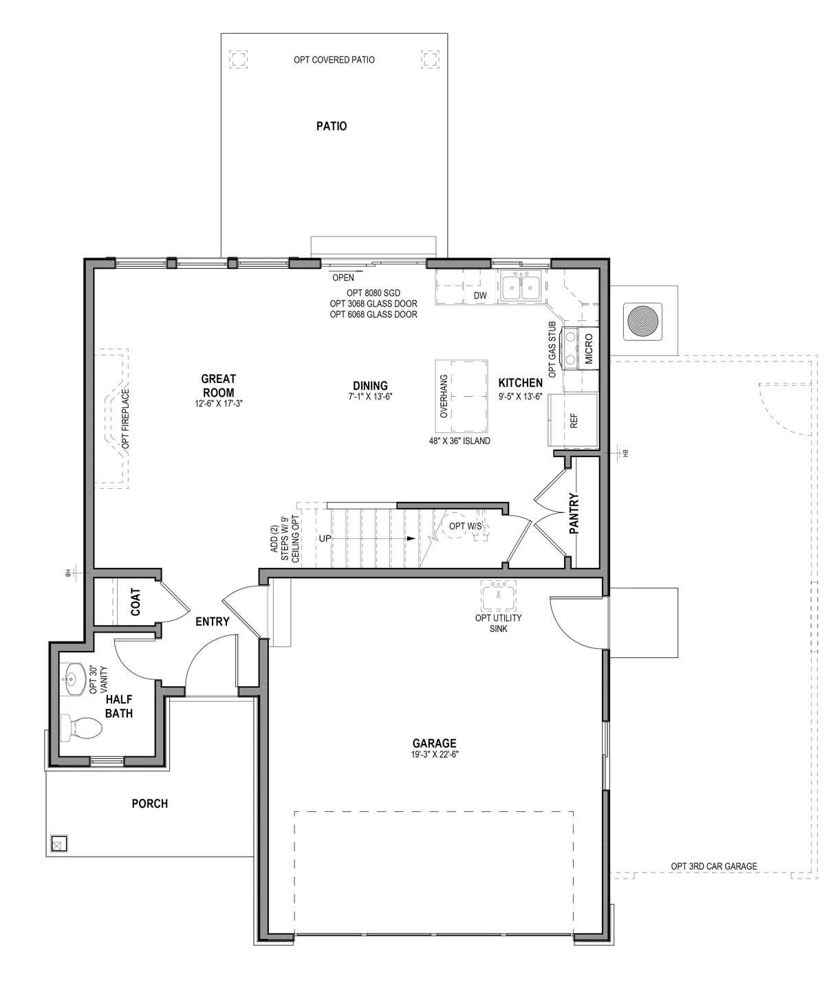 Main Level - Slab on Grade