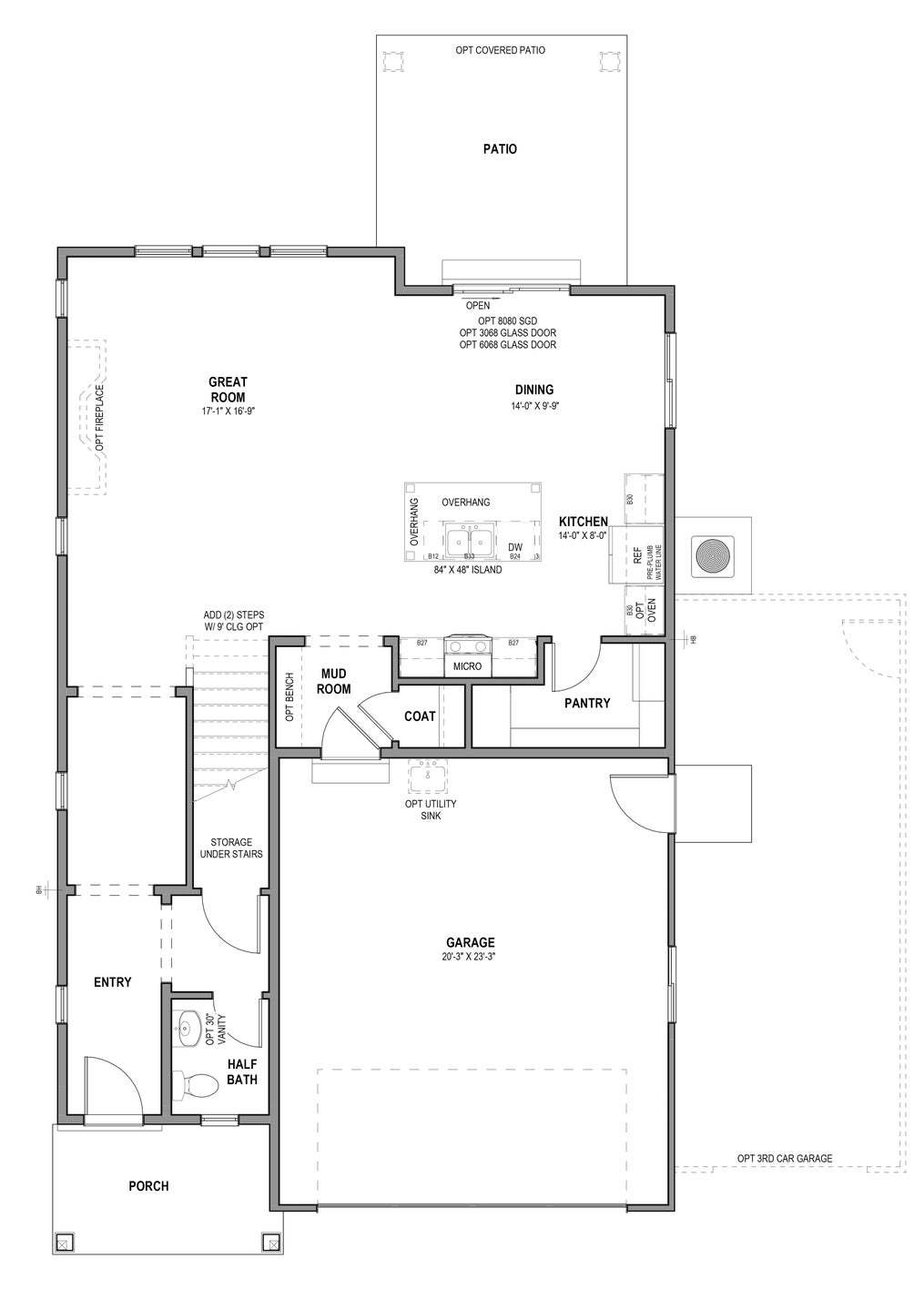 Main Level - Slab on Grade