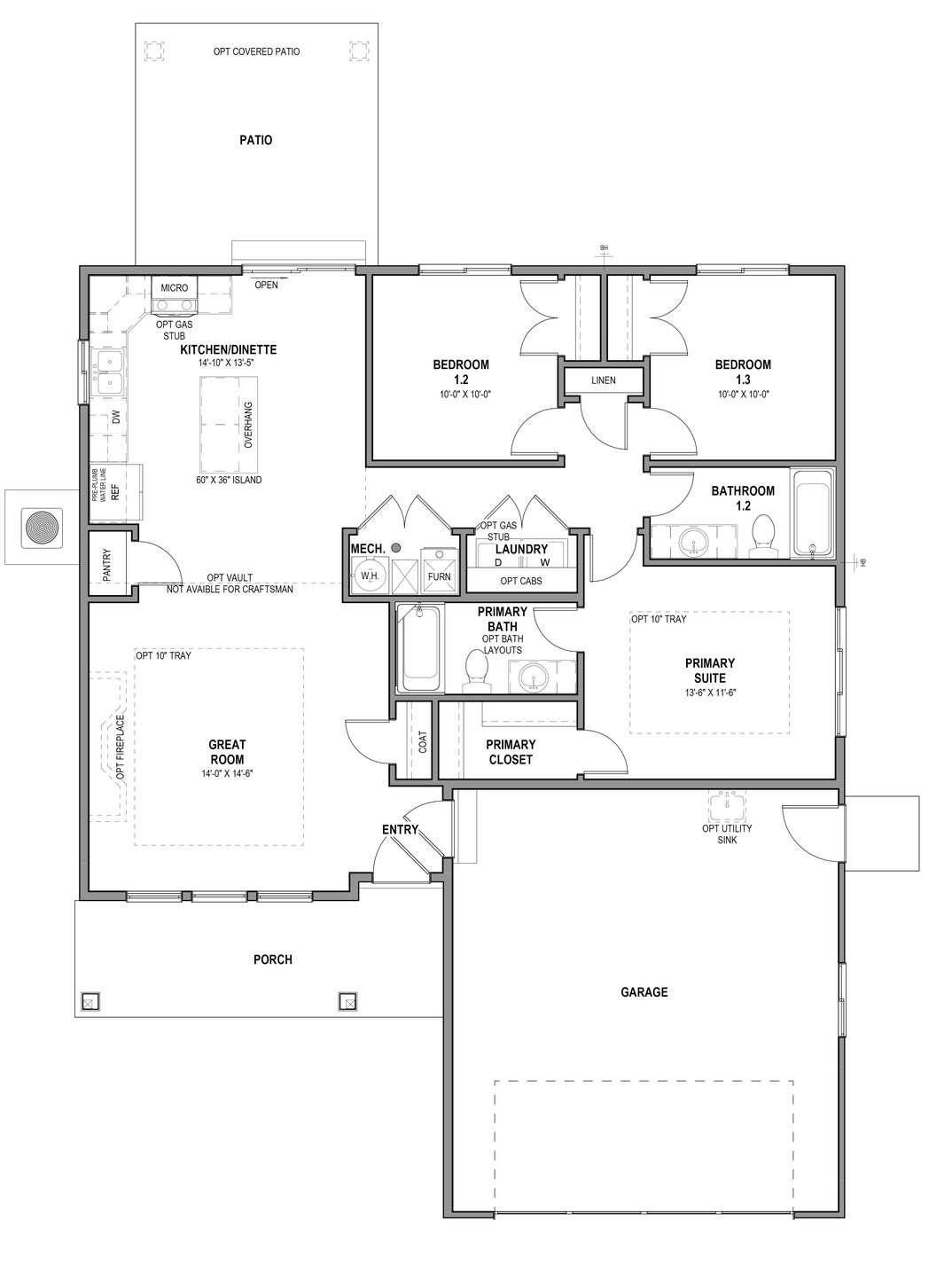 Main Level - Slab on Grade
