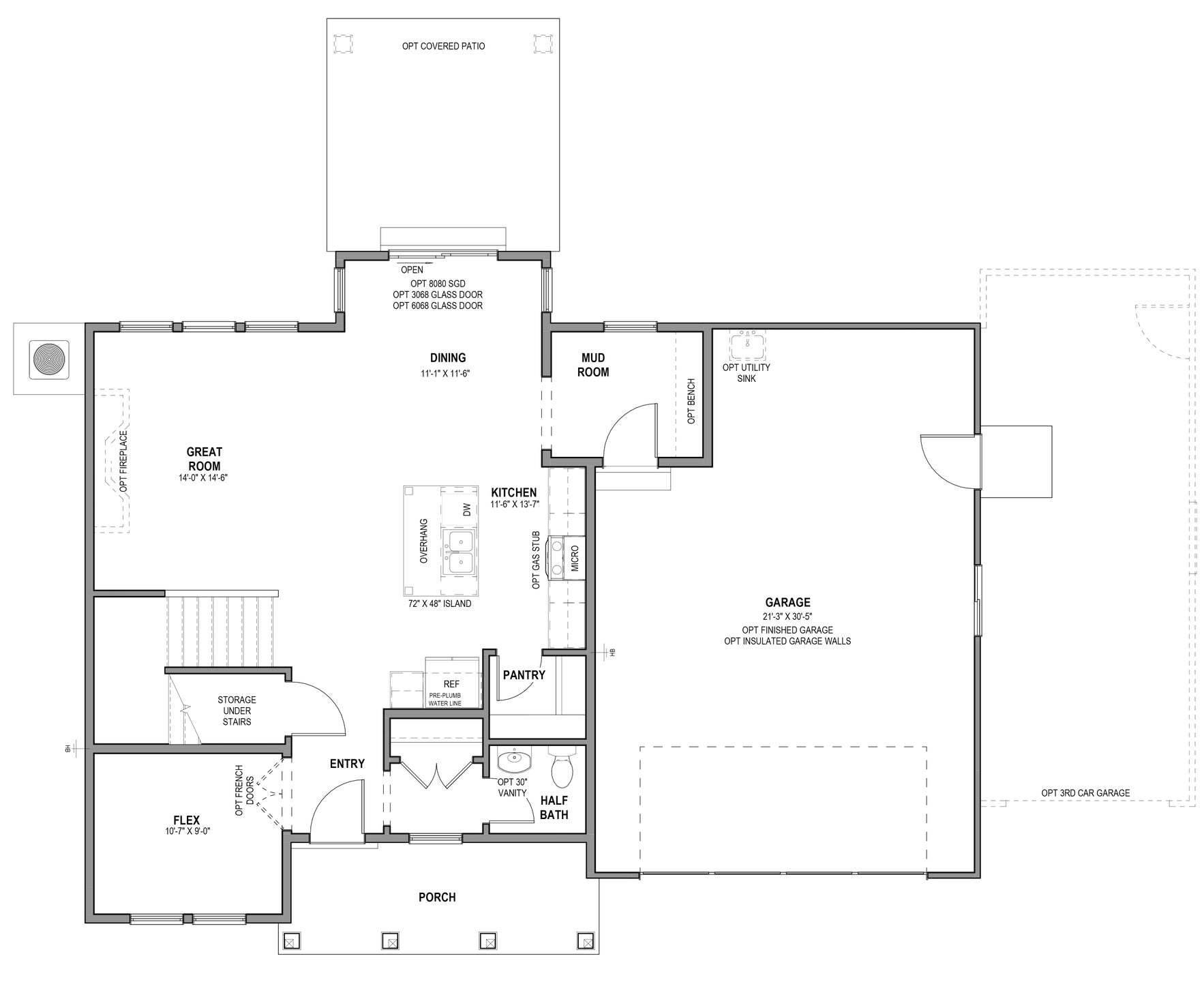 Main Level - Slab on Grade