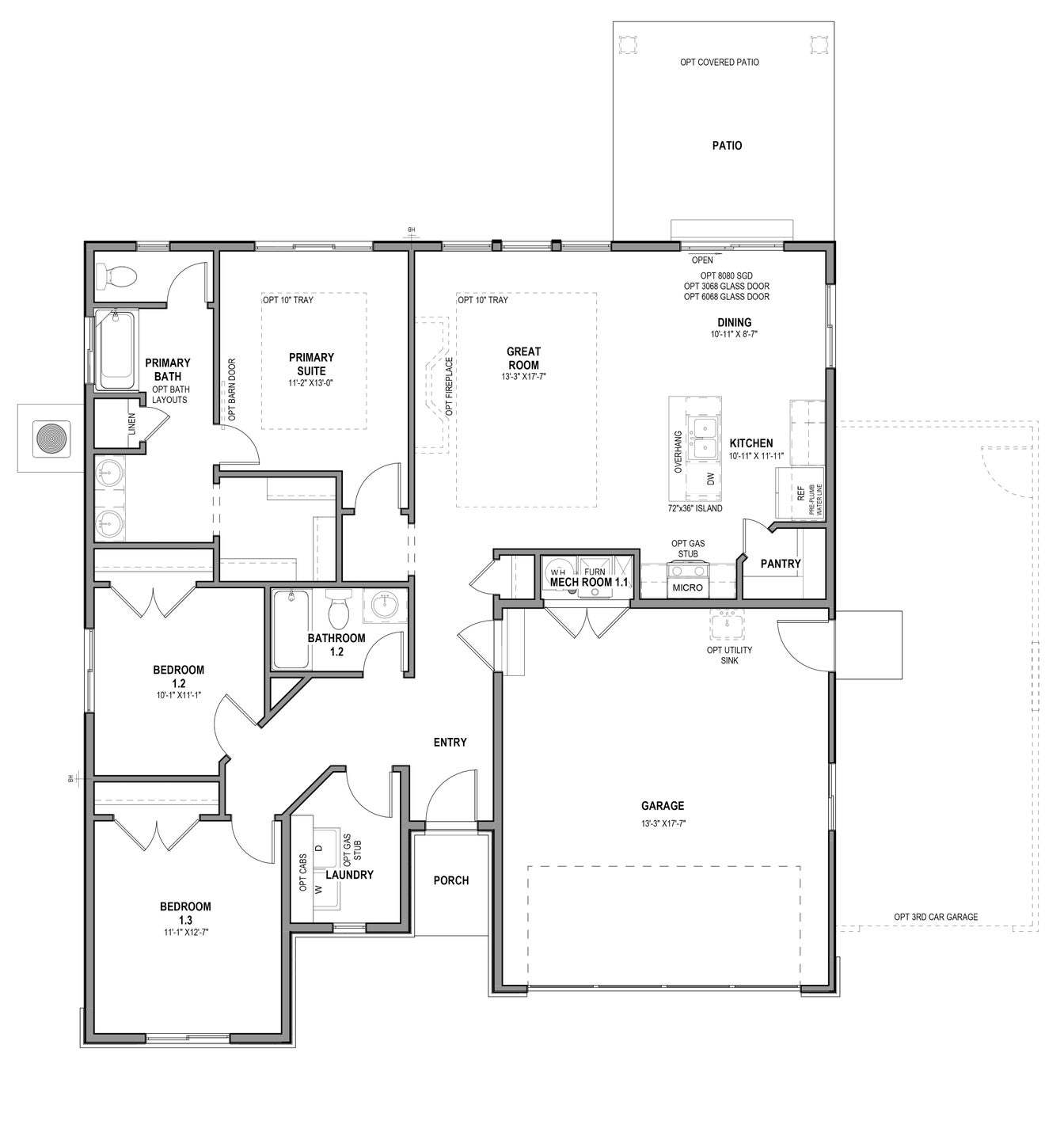 Main Level - Slab on Grade