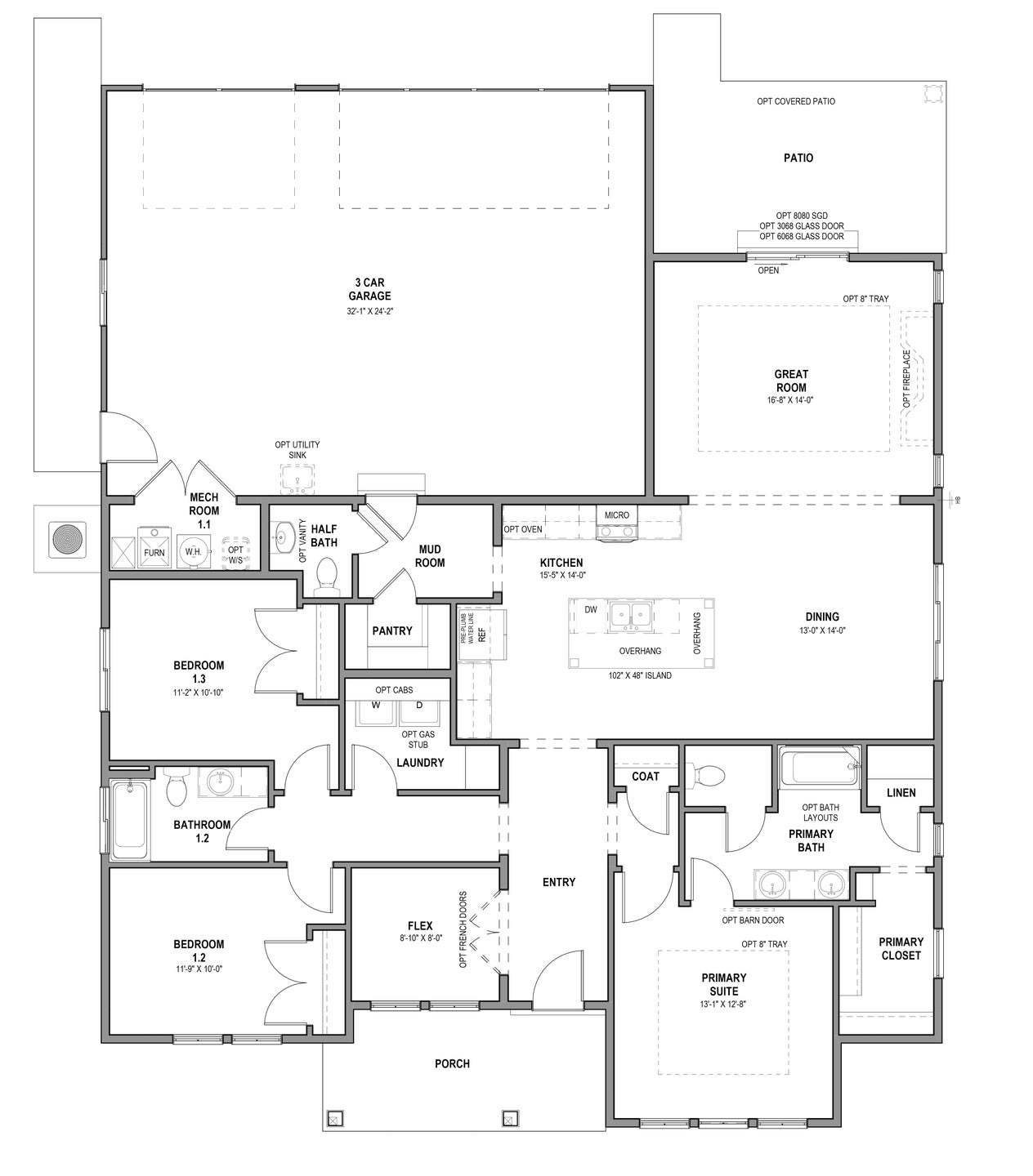 Main Level - Slab on Grade