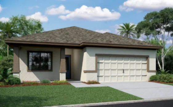 Pompei Elevation A — Low Country