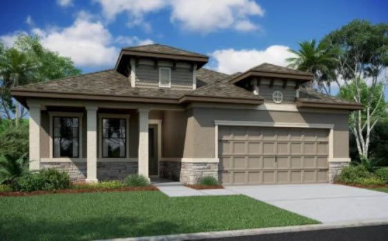  Pompei Elevation C — Craftsman
