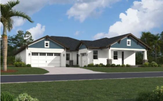 Oakmont Elevation — Craftsman