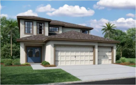  Portofino Elevation — Low Country