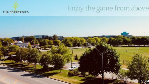 Nike Park view from the Roof Top Terrace