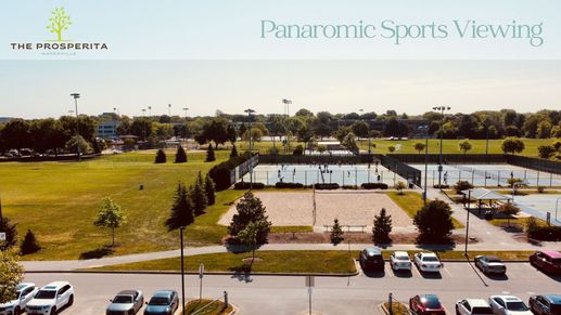 Nike Park view from the Roof Top Terrace