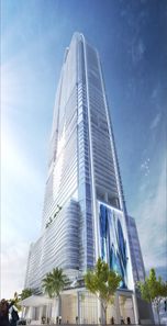 A-1 - 1 Bedroom Floor Plan - Okan Tower