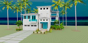 Key Biscayne 80's Floor Plan - Wahea Homes 