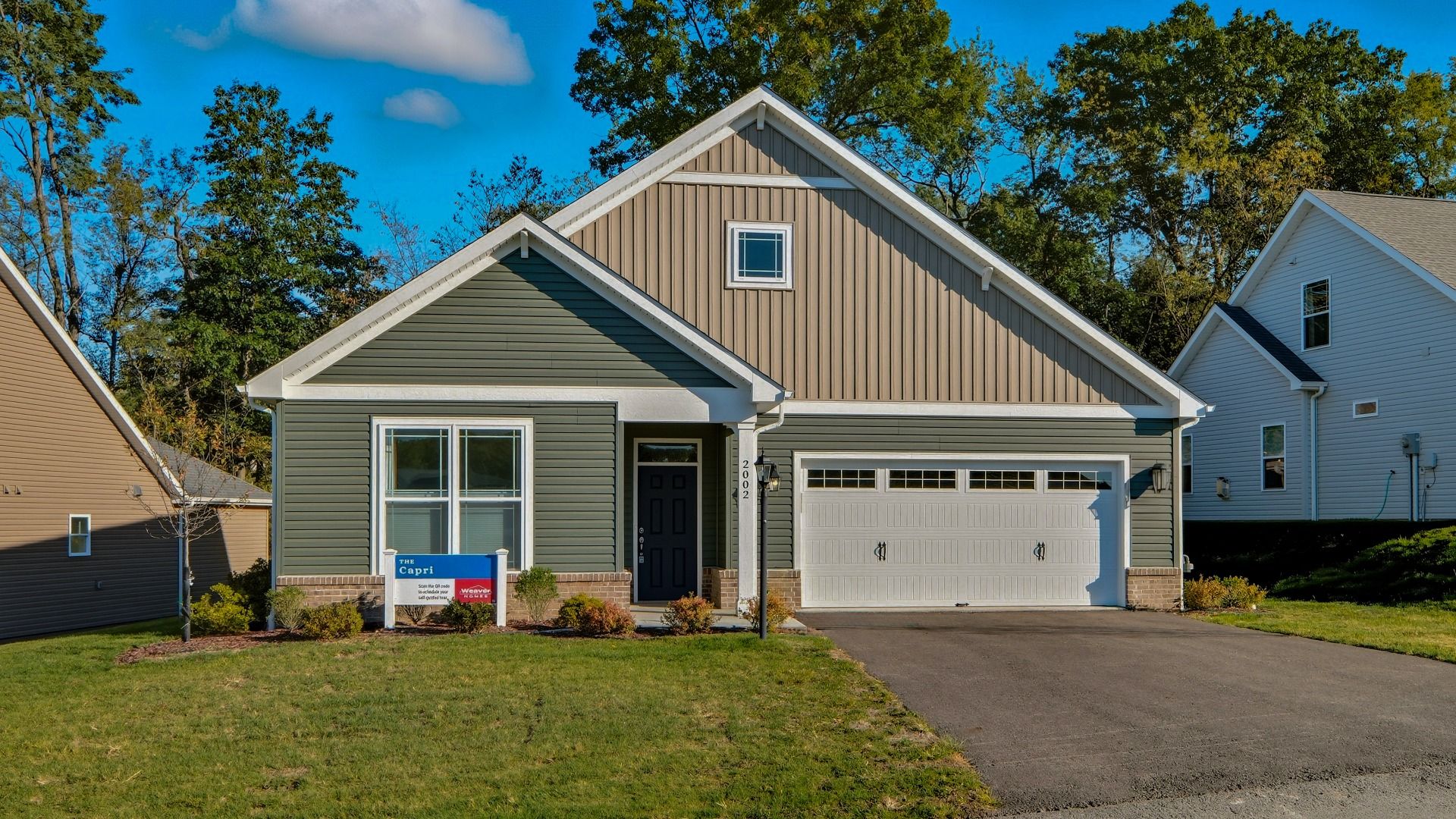 Capri - Lakeside Village: Baden, Pennsylvania - Weaver Homes