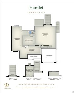 Hamlet Floor Plan - Westbrooke Homes