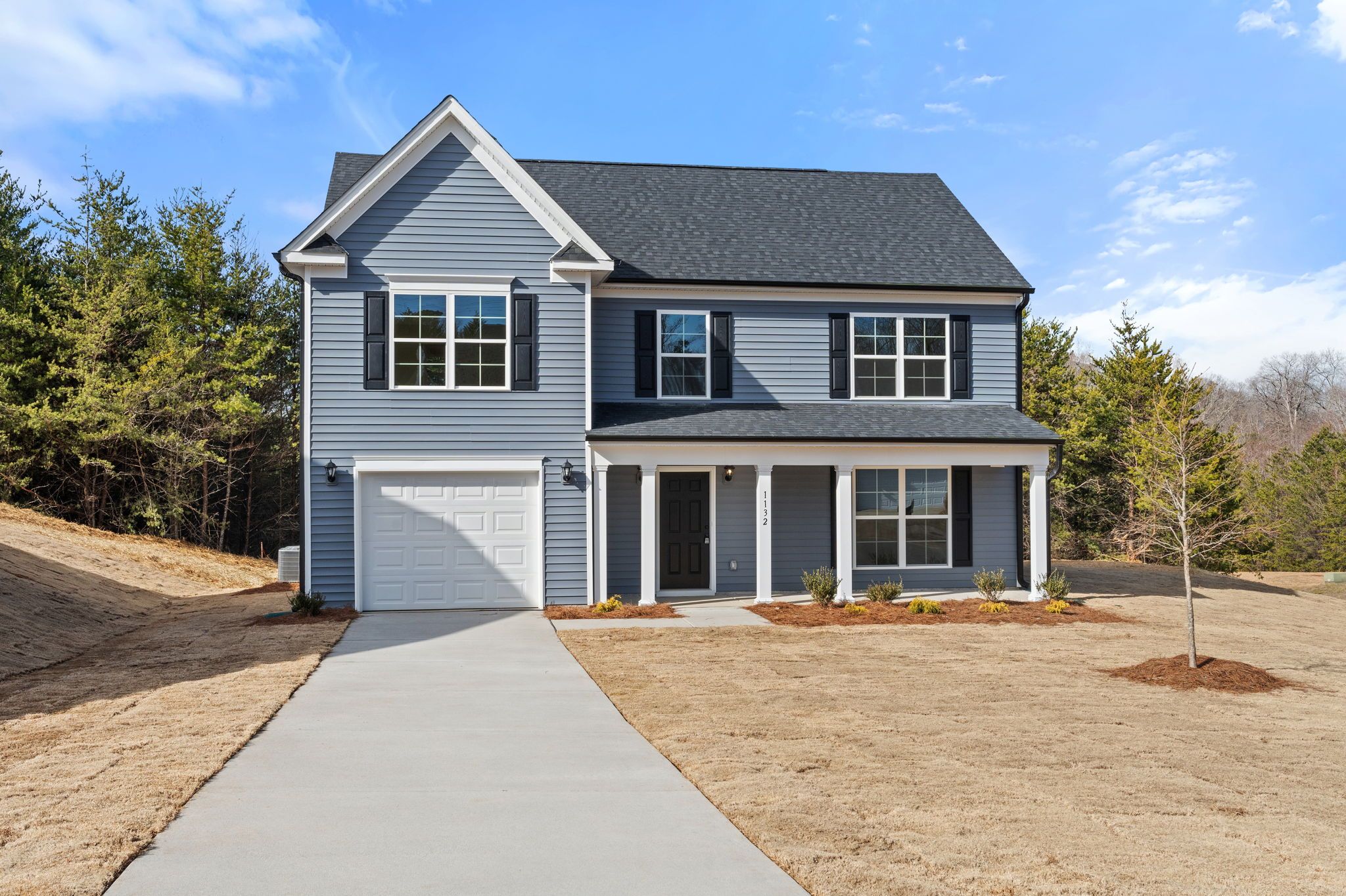 The Fairhaven - Pine Ridge: Rural Hall, North Carolina - West Homes