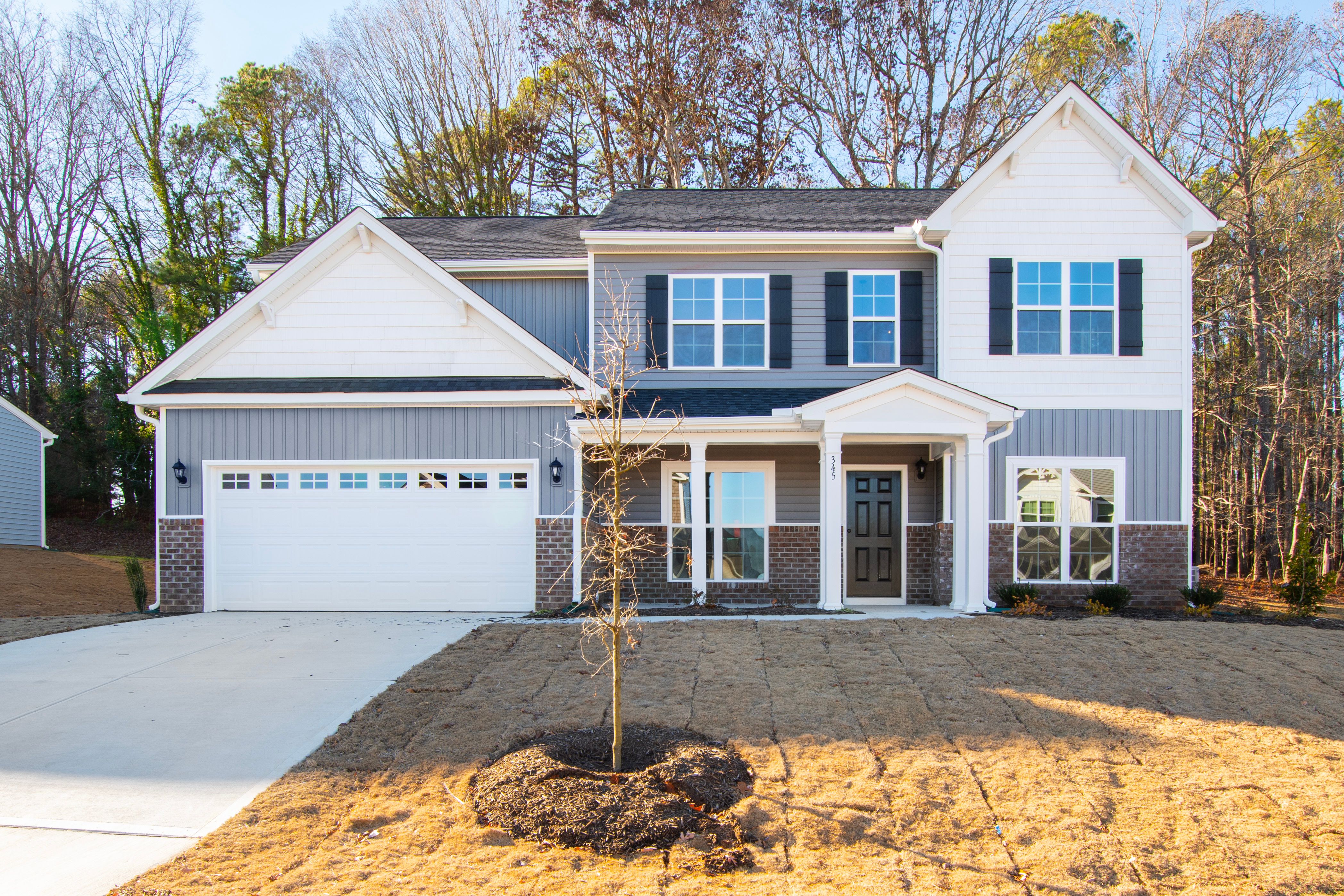 The Lockwood III - Oak Park: Youngsville, North Carolina - West Homes