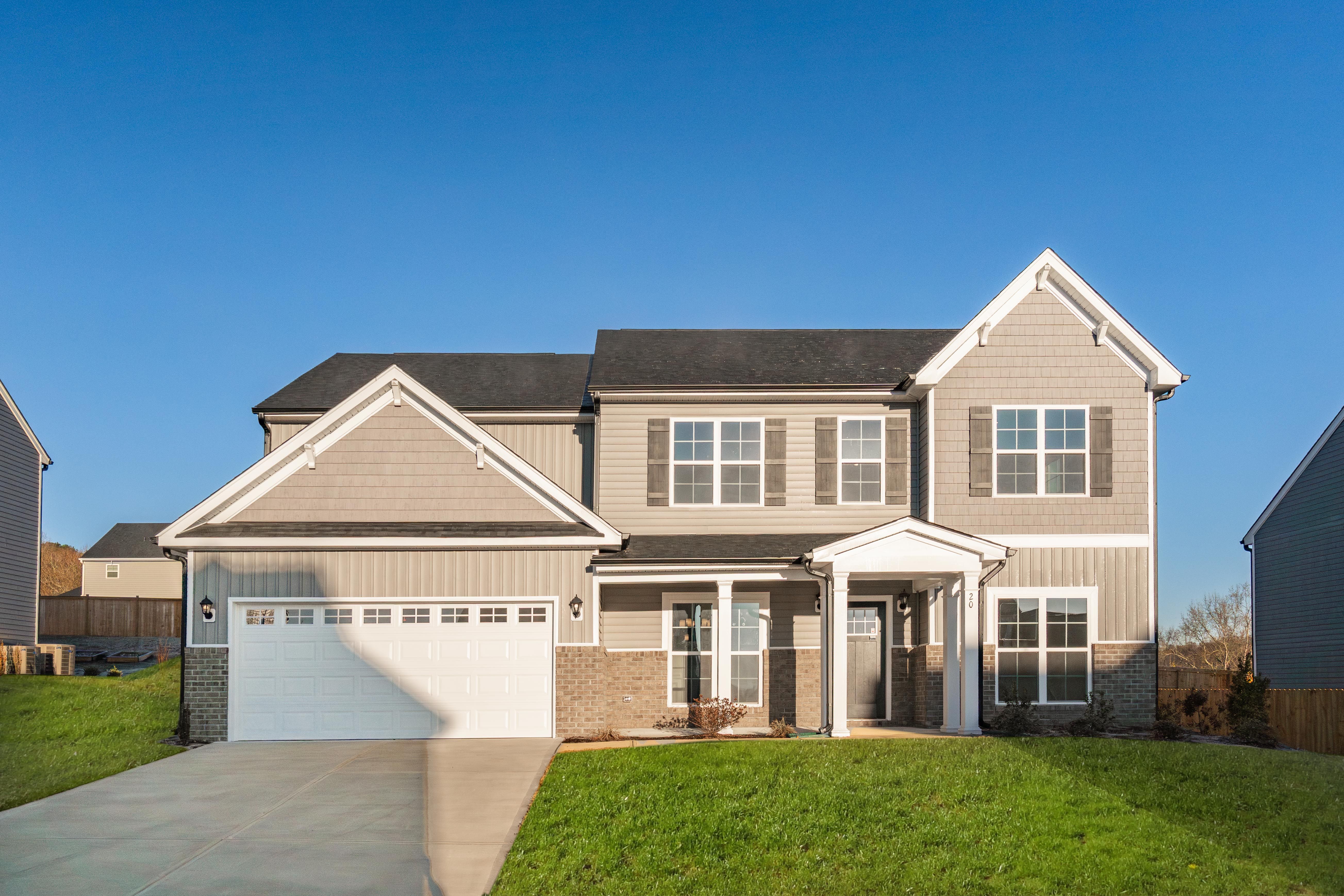 The Lockwood III - Oak Park: Youngsville, North Carolina - West Homes