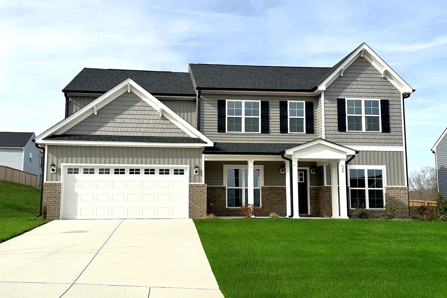 The Lockwood III - Oak Park: Youngsville, North Carolina - West Homes