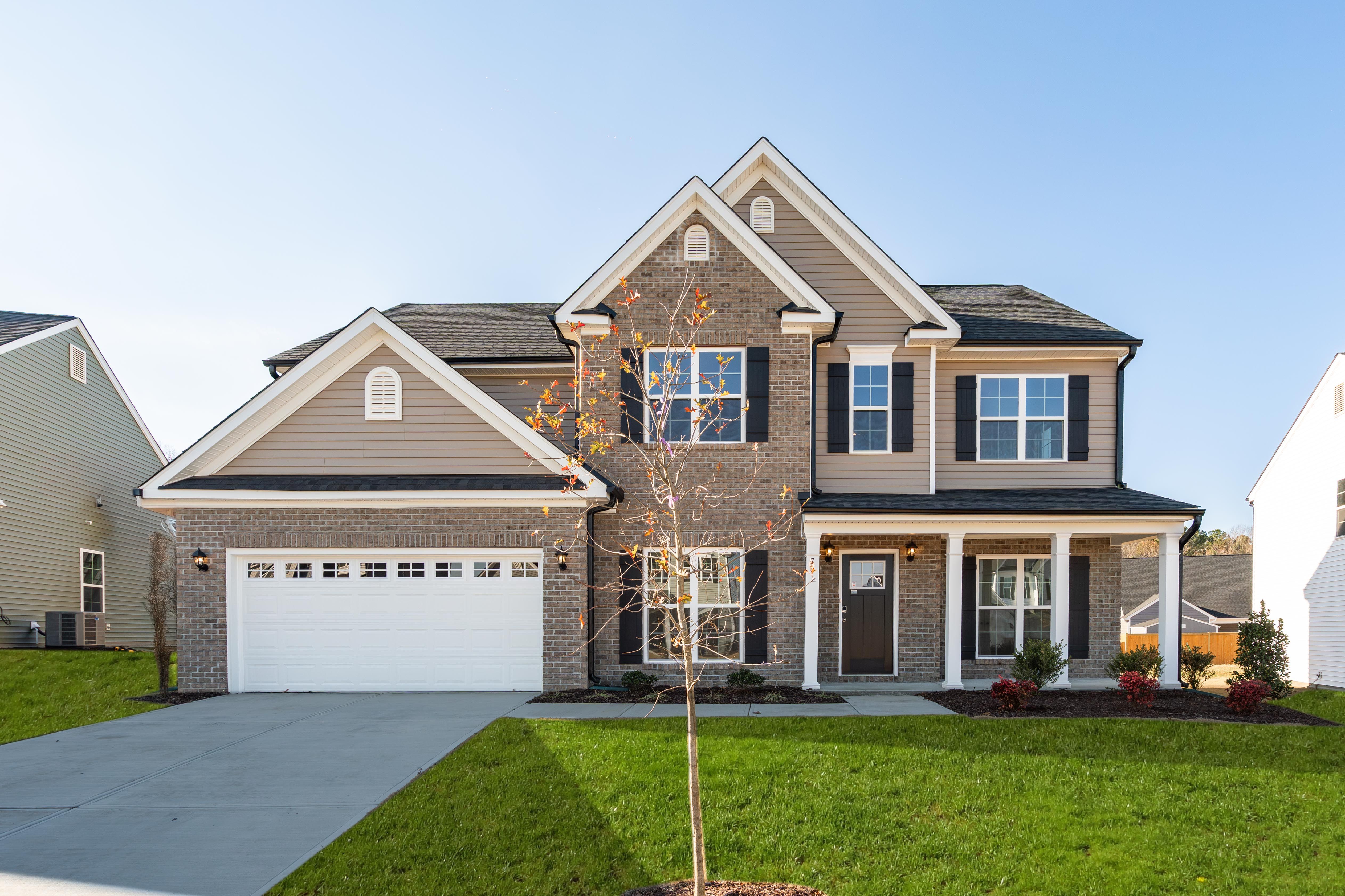 The Colebrooke - Oak Park: Youngsville, North Carolina - West Homes