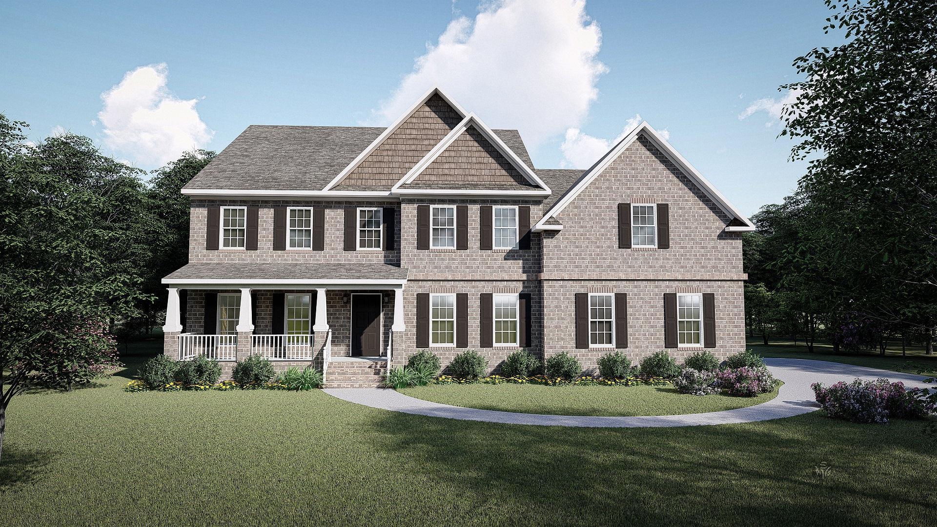 The Wellsley Plan at Springford Farms in Chesterfield, VA by West Homes