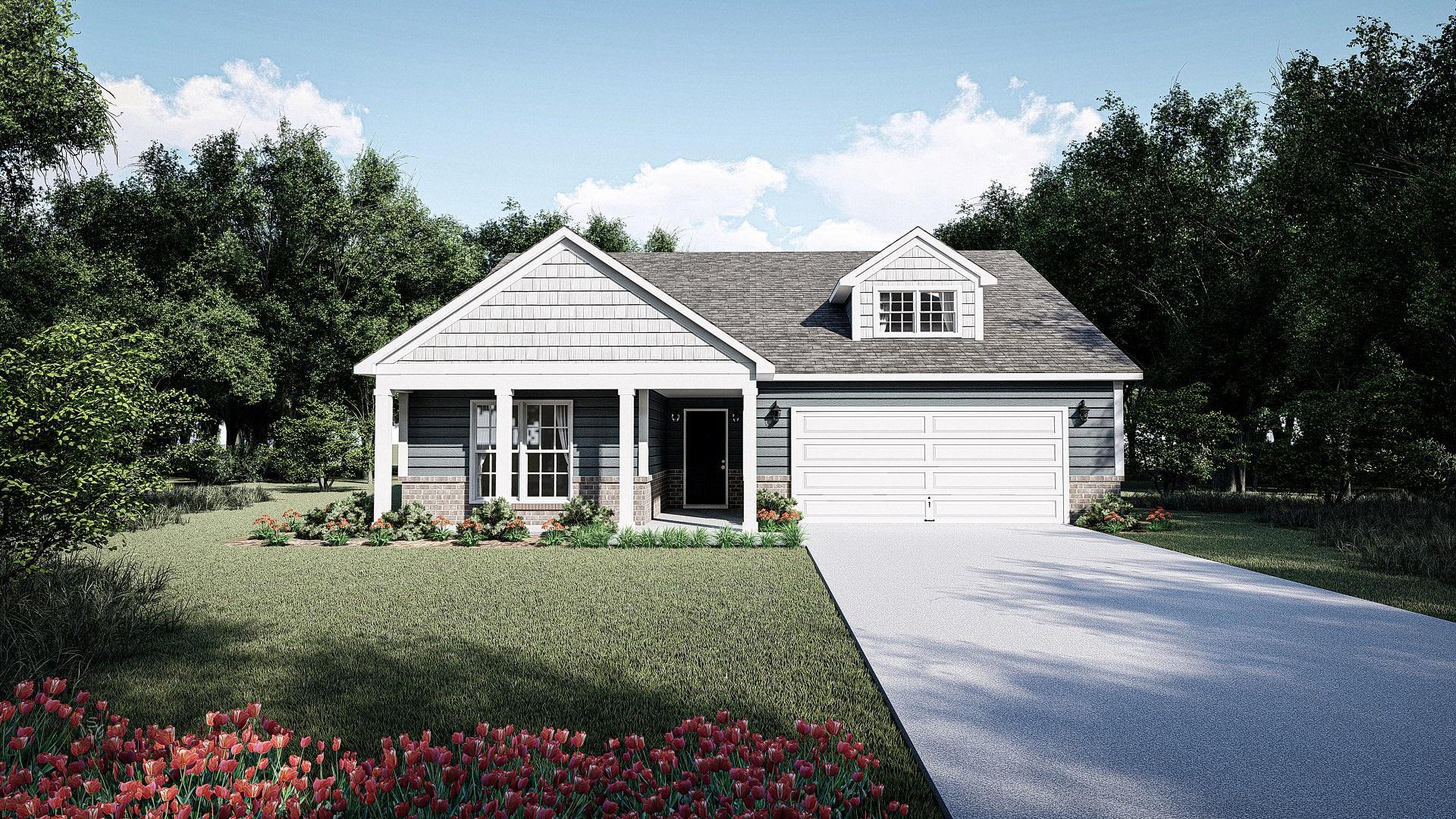 The Clarkson Plan at Pine Ridge in Rural Hall, NC by West Homes