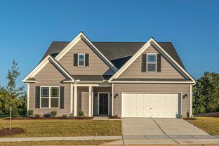 The Caldwell - Oak Park: Youngsville, North Carolina - West Homes
