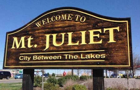 Welcome to Mt Juliet, TN