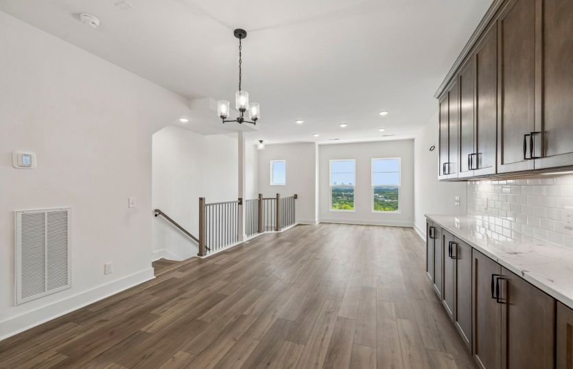 Kitchen Overlooking Gathering Room