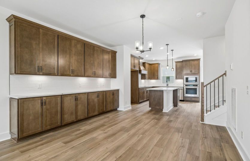 Kitchen Overlooking Gathering Room