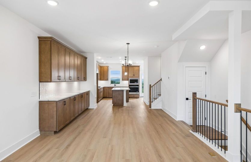 Kitchen Overlooking Gathering Room