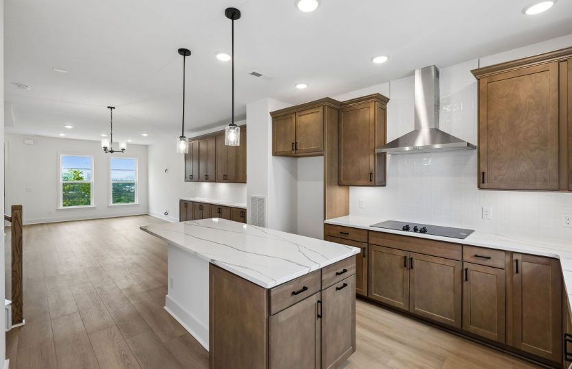 Kitchen Overlooking Gathering Room