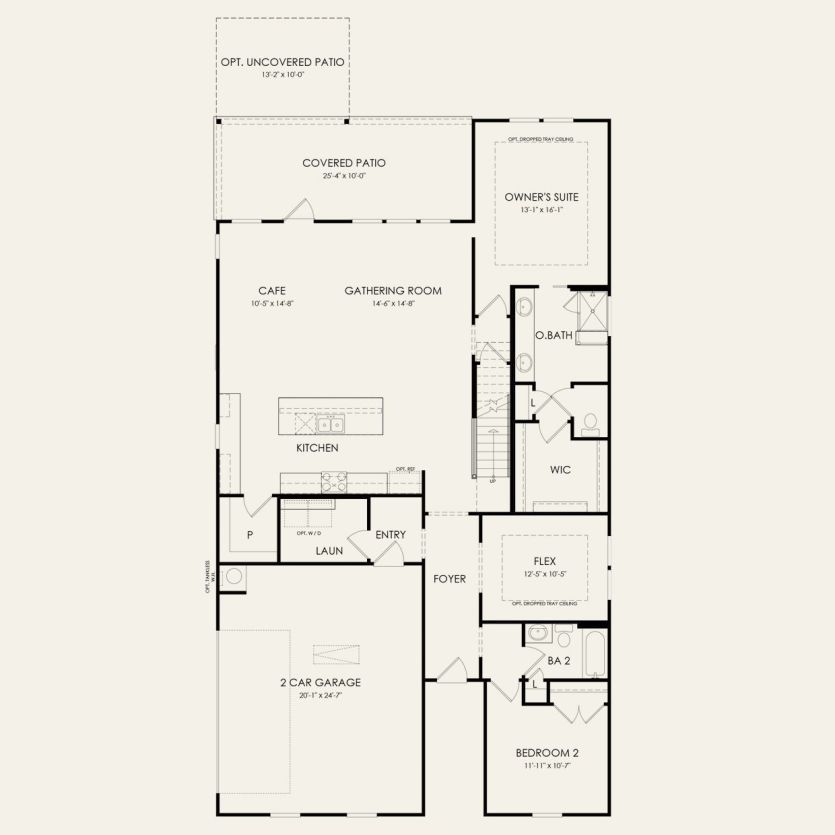 First Floor 2 br / 2 ba