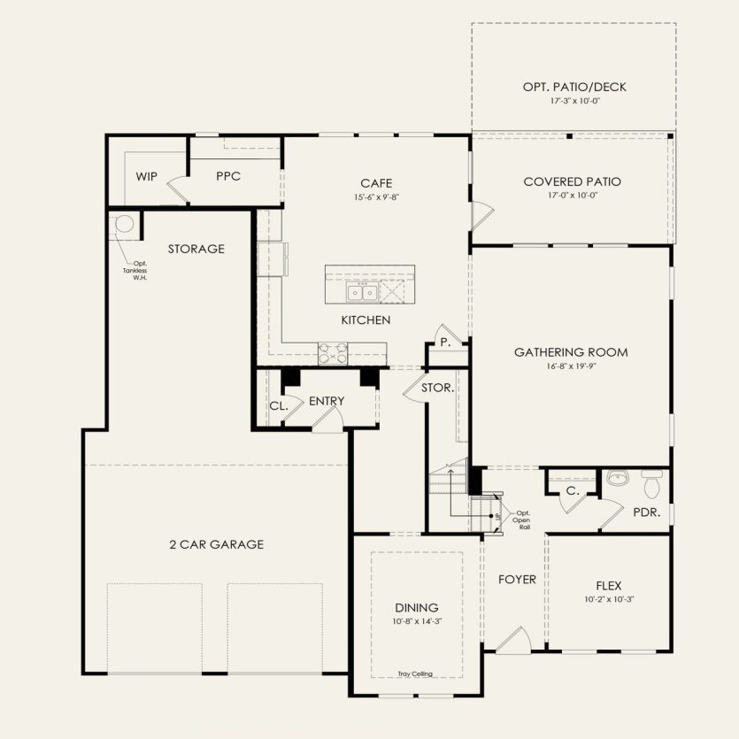 First Floor 4 br / 2.5 ba