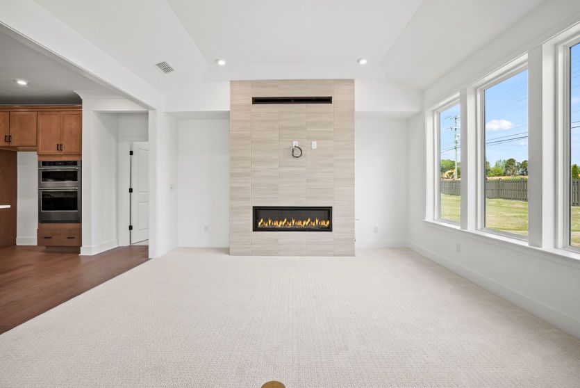 Optional Interior Fireplace
