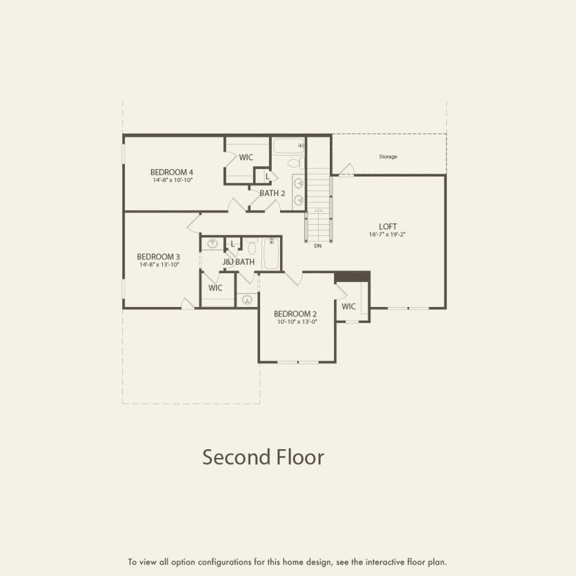 Second Floor 4 br / 3.5 ba