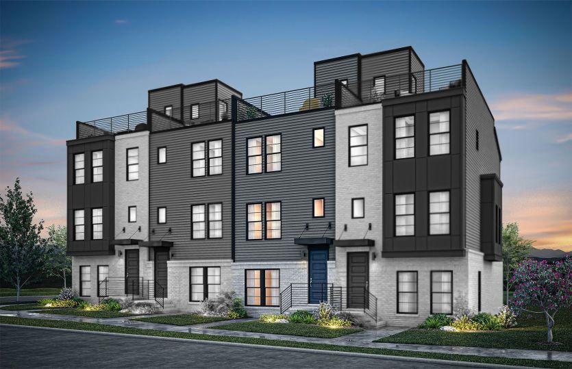 Teravista Classic with 3 Levels and rooftop deck.