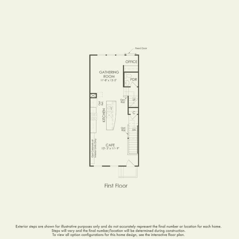 First Floor 2 br / 2.5 ba