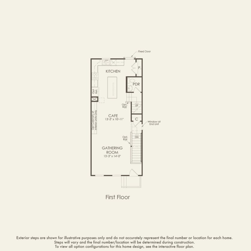First Floor 2 br / 2.5 ba