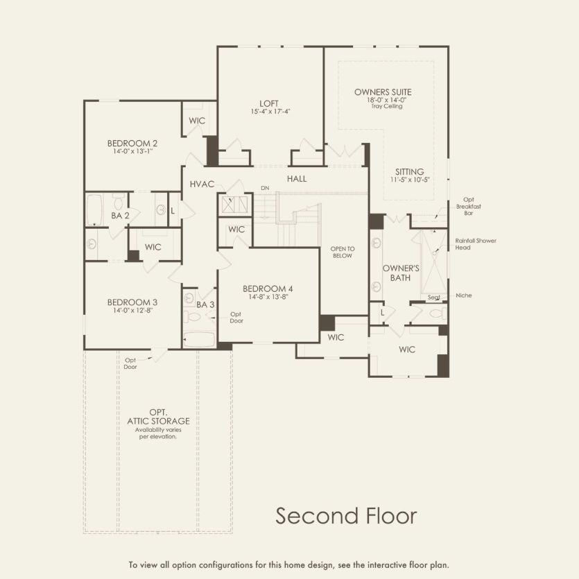 Second Floor 5 br / 3.5 ba