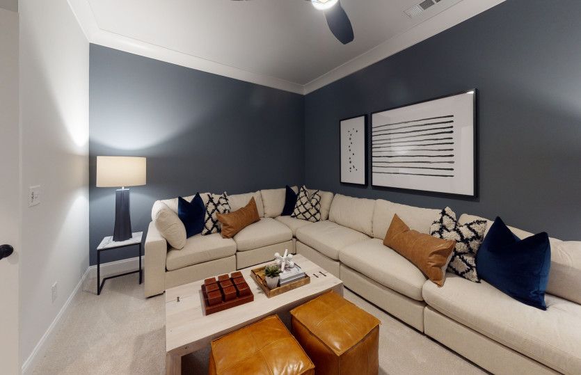 Enclosed Media Room