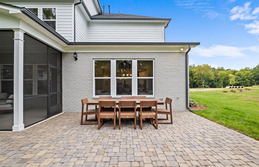 Large Rear Patio