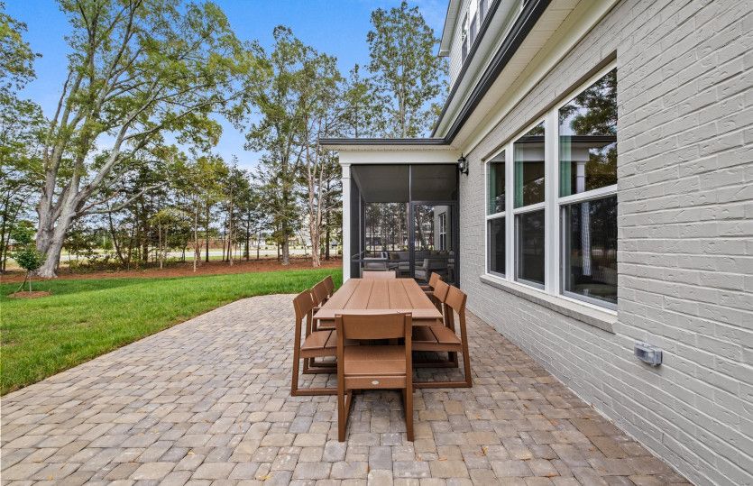 Large Rear Patio
