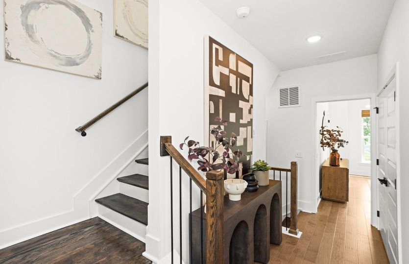 Stairs to Second Floor