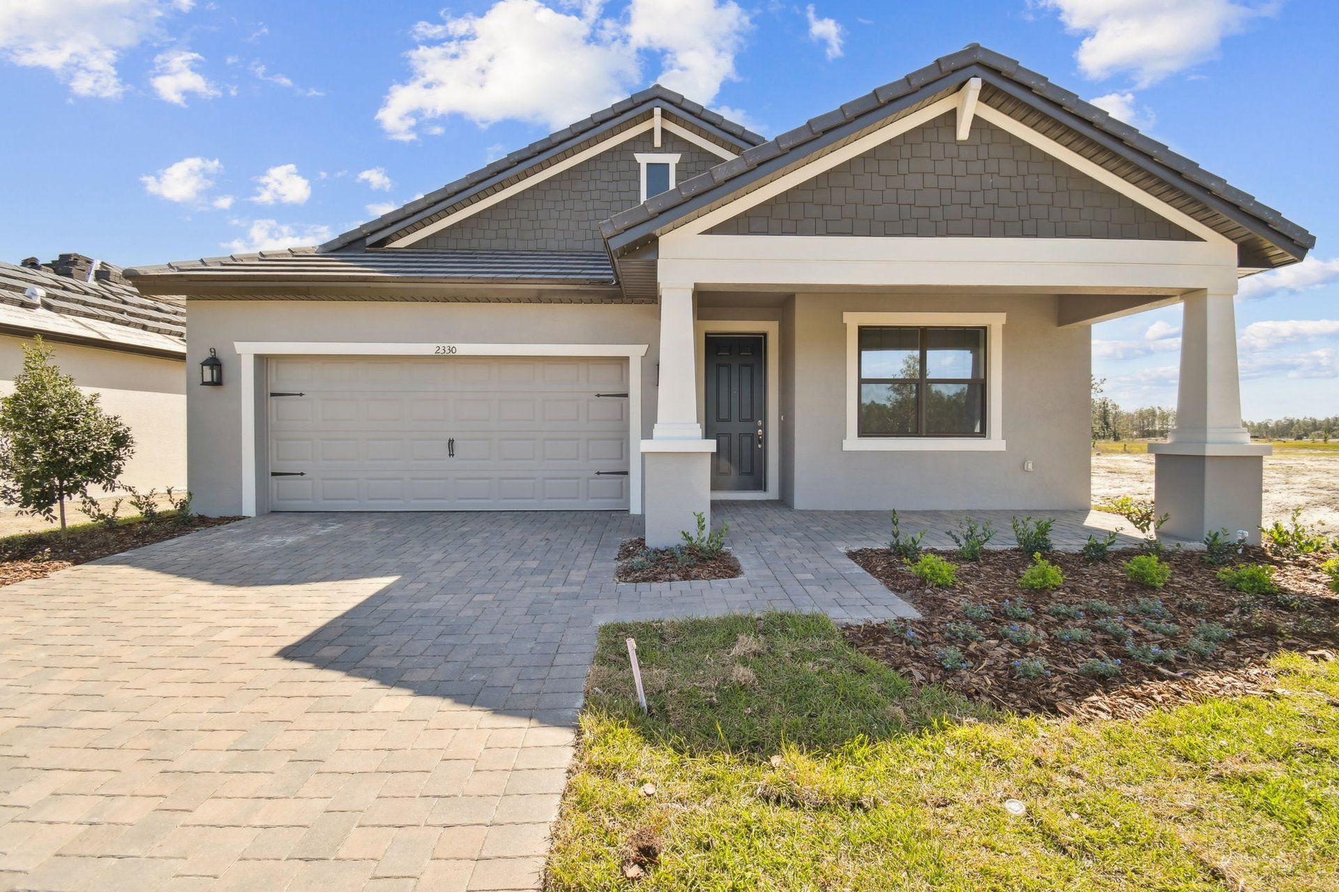Solana II Craftsman Elevation