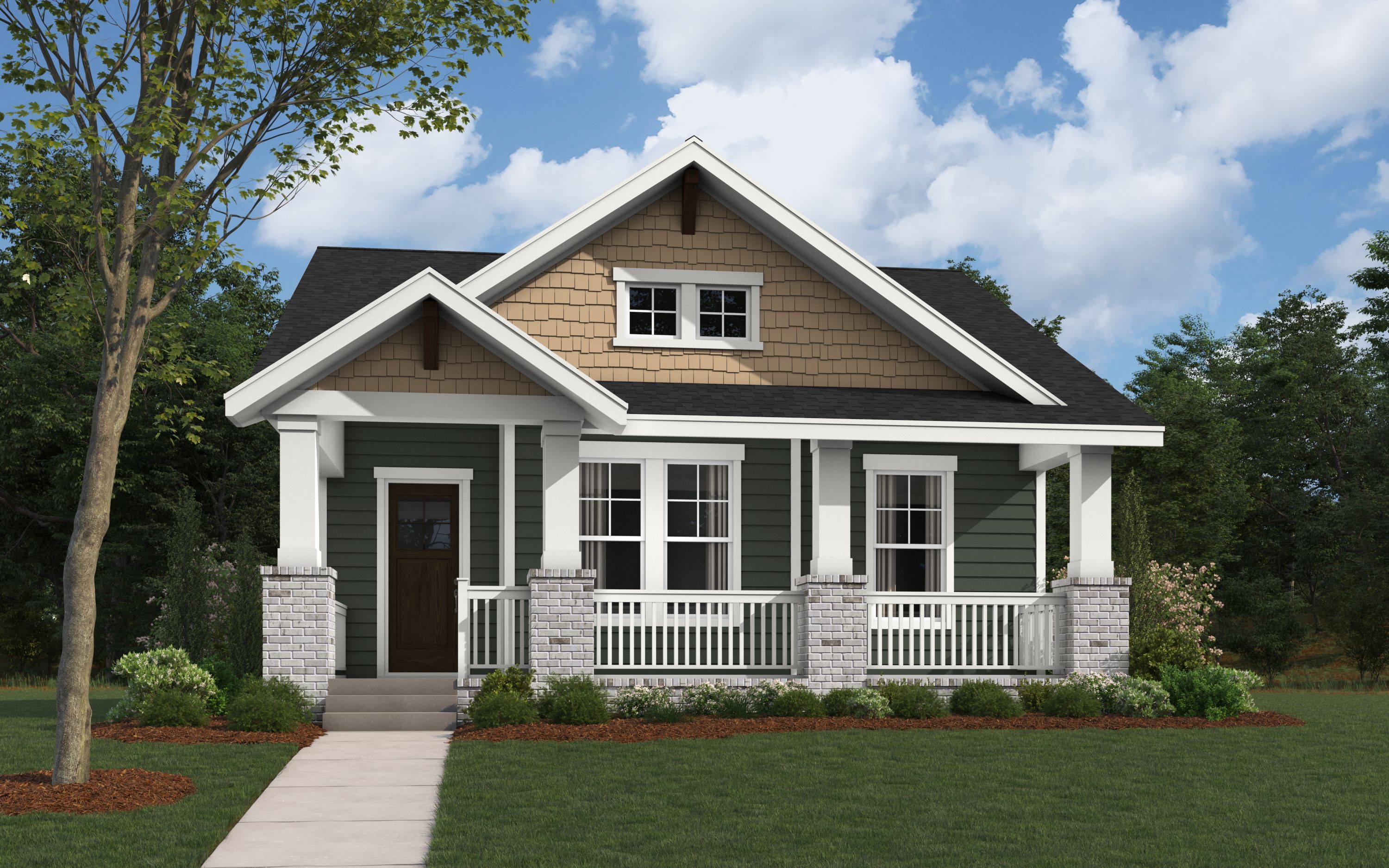 The Aledo floor plan