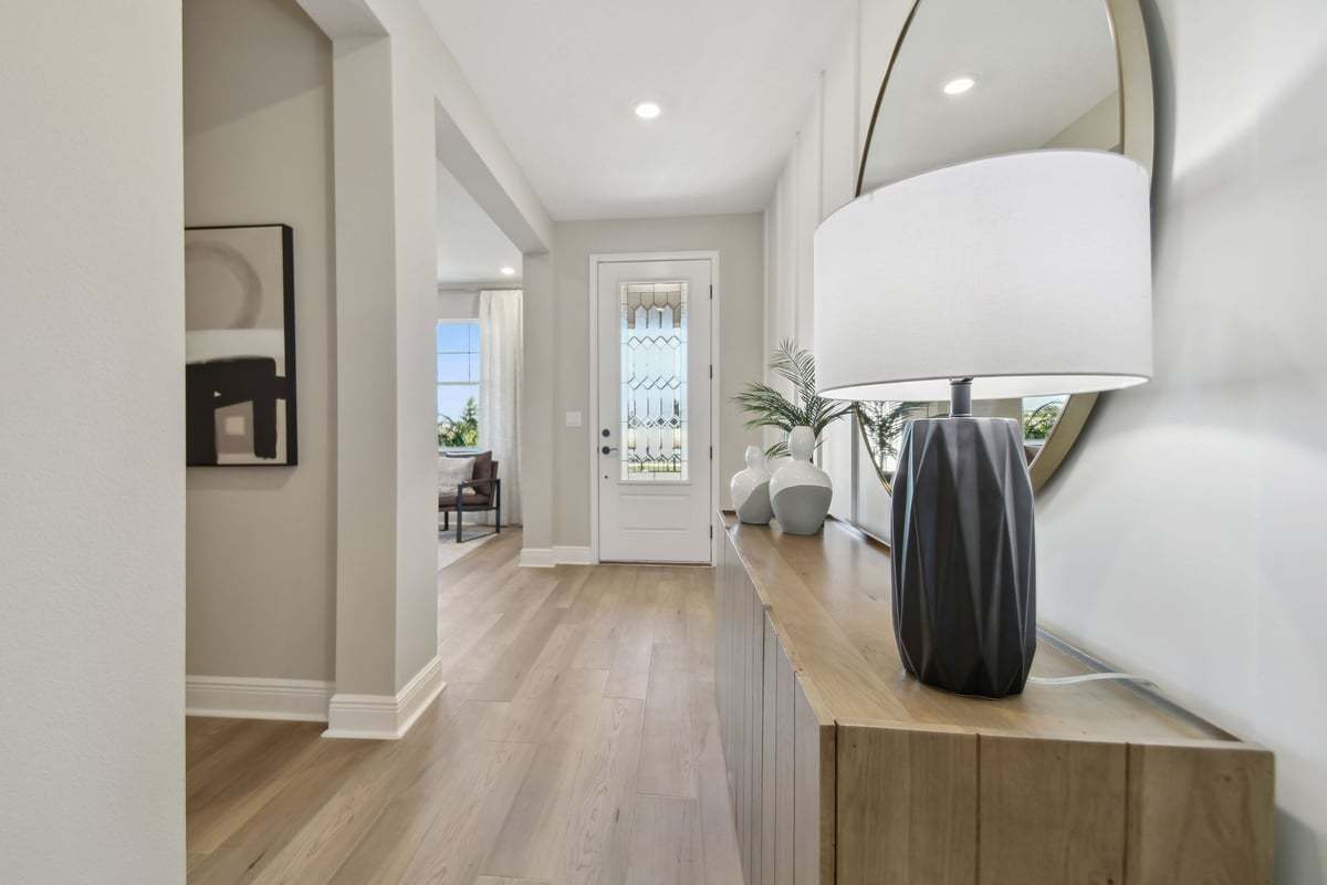 front hallway entry