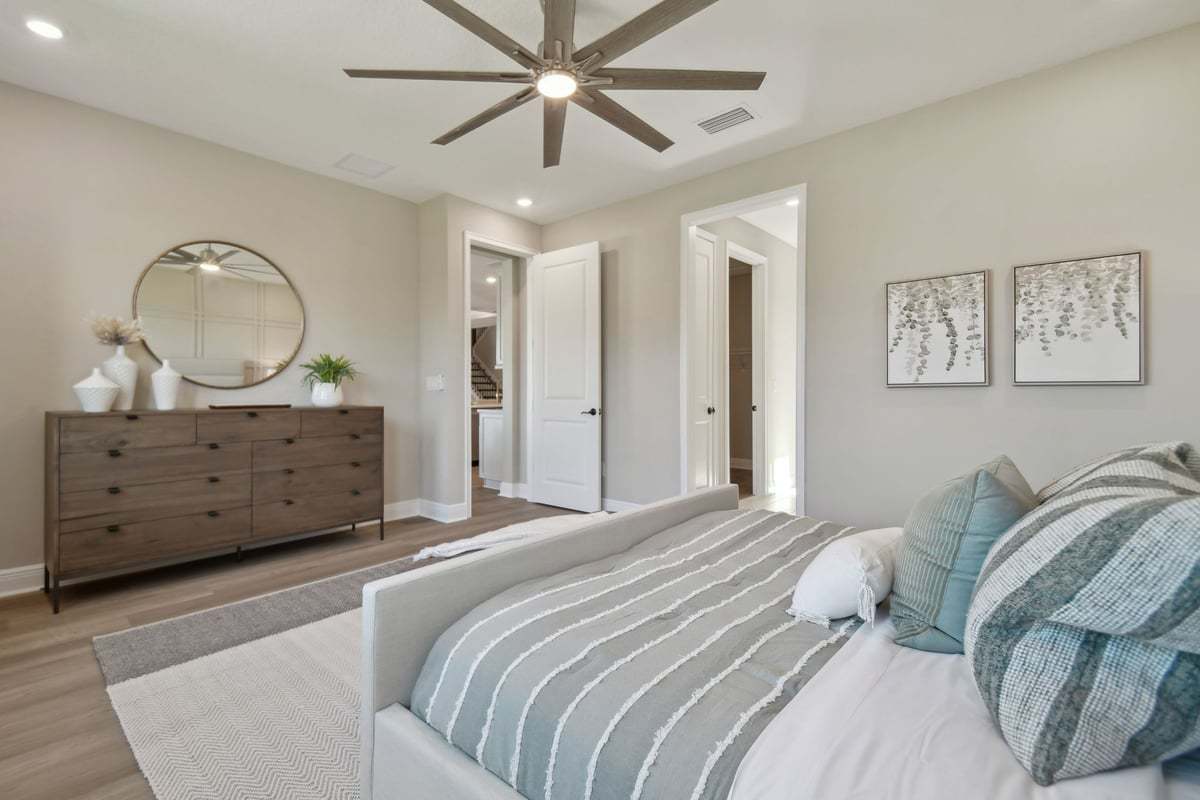 first floor master bedroom
