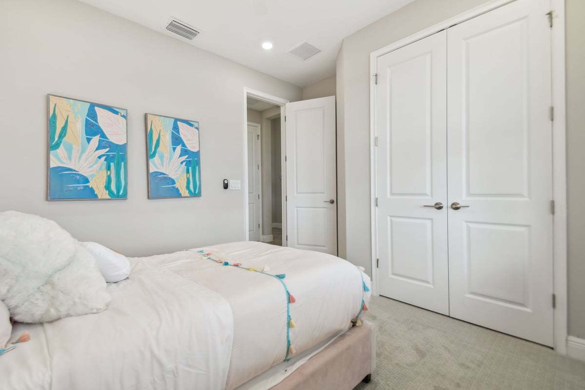 Sweetwater model guest bedroom