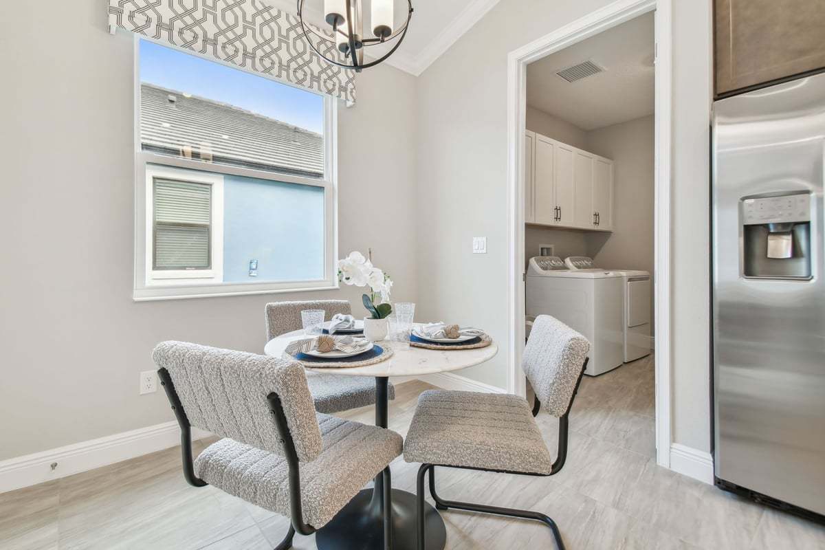 Sweetwater model breakfast nook
